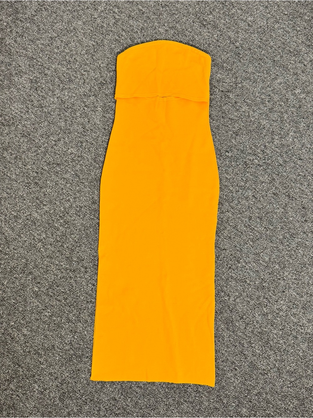 Express Body Contour Strapless Cutout
Midi Sweater Dress orange xs - Picture 2 of 7
